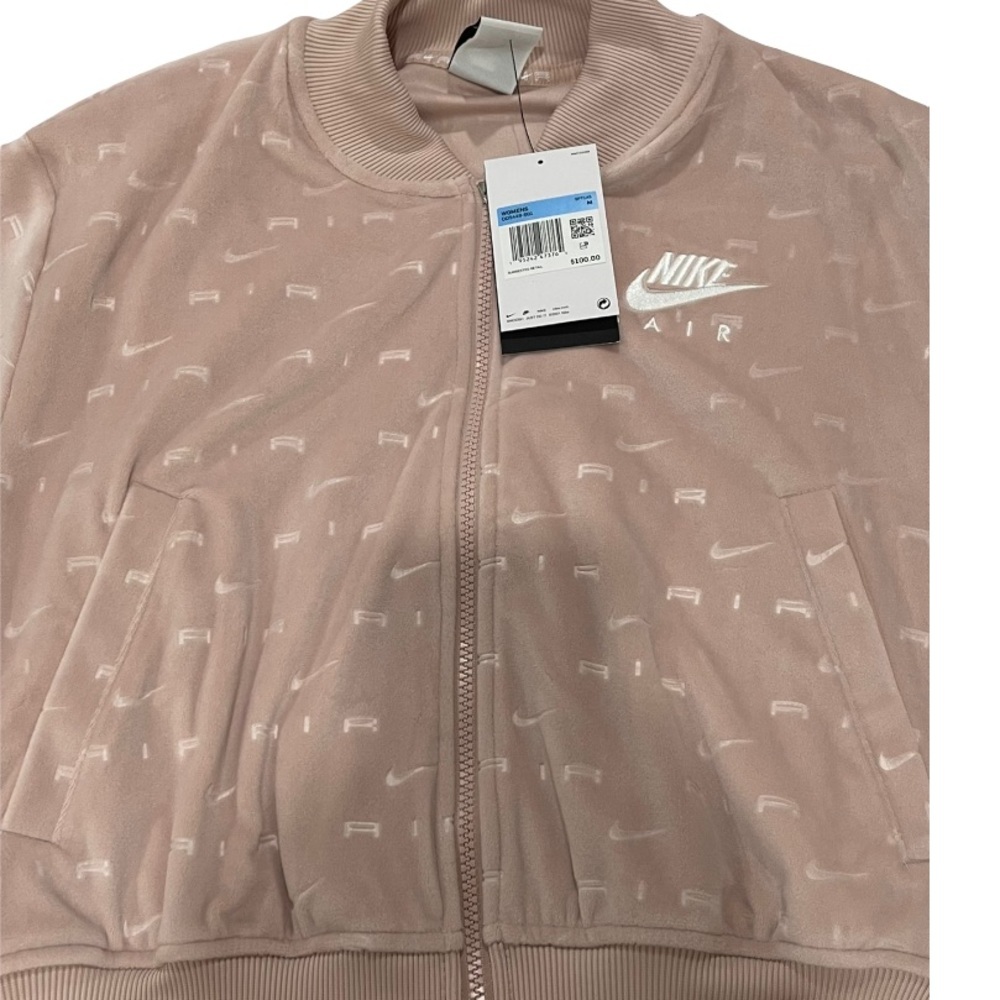 Womens Nike Air Velour full zip sweater - Picture 5 of 6